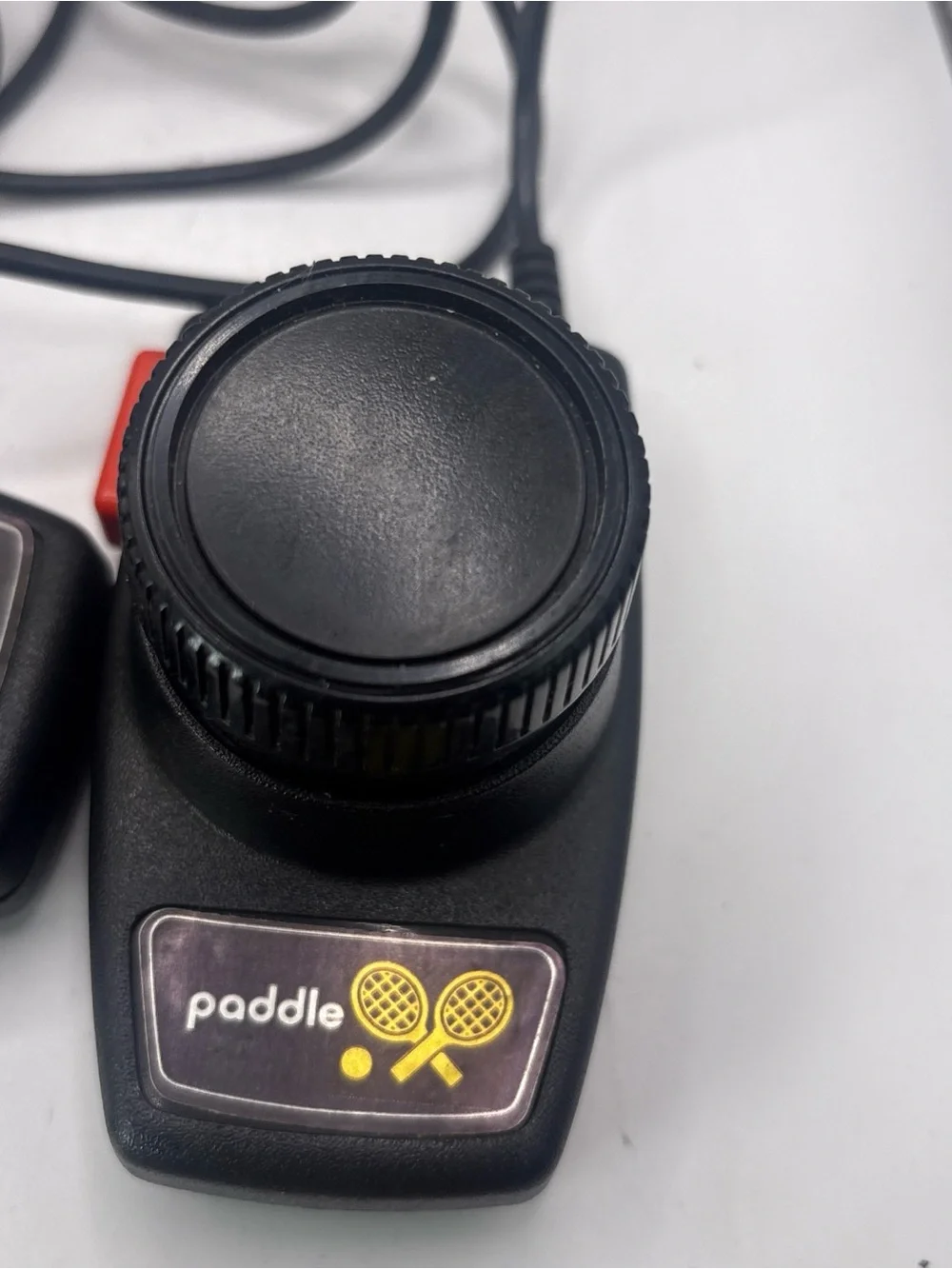 Vintage Original Atari 2600 Video Game Paddle Controllers x2